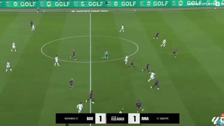 MBAPPE PO RAZ DRUGI DZISIAJ! REAL PONOWNIE PROWADZI W EL CLASICO! [VIDEO]