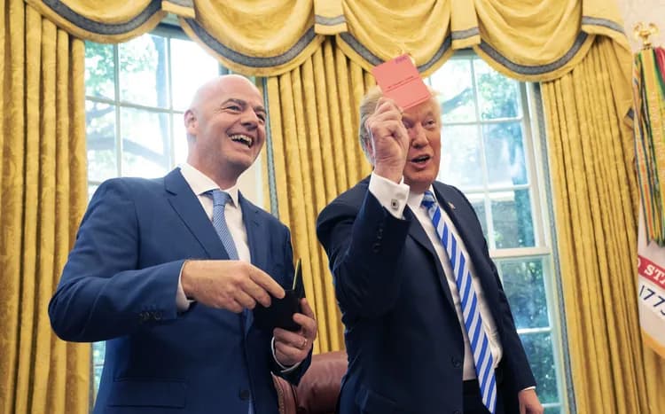 FIFA anulowała kartkę... po telefonie z Białego Domu?