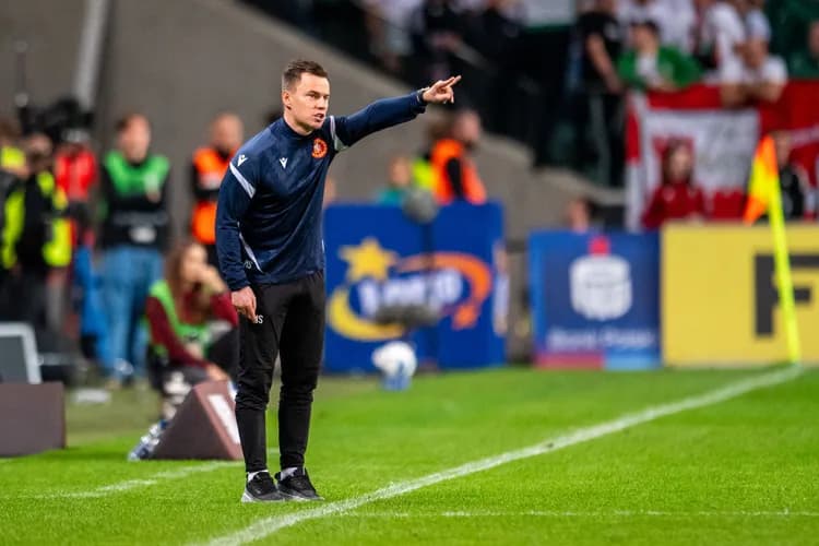 Mateusz Stolarski ocenił pierwszy mecz w roli trenera Widzewa Łódź