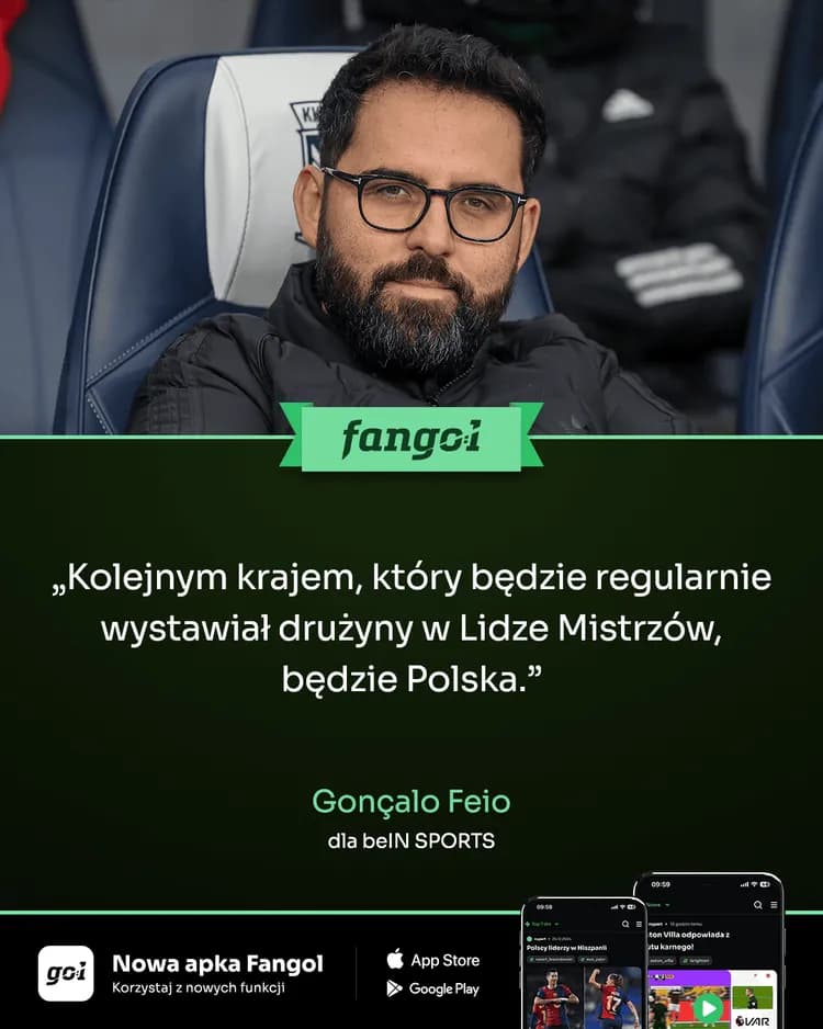 Gonçalo Feio z ciekawą predykcją dotyczącą naszej piłki!🔥🔥