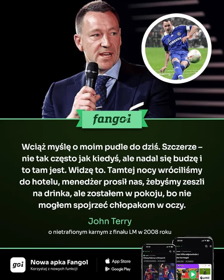 Terry wspomina pechowego karnego z 2008 roku...