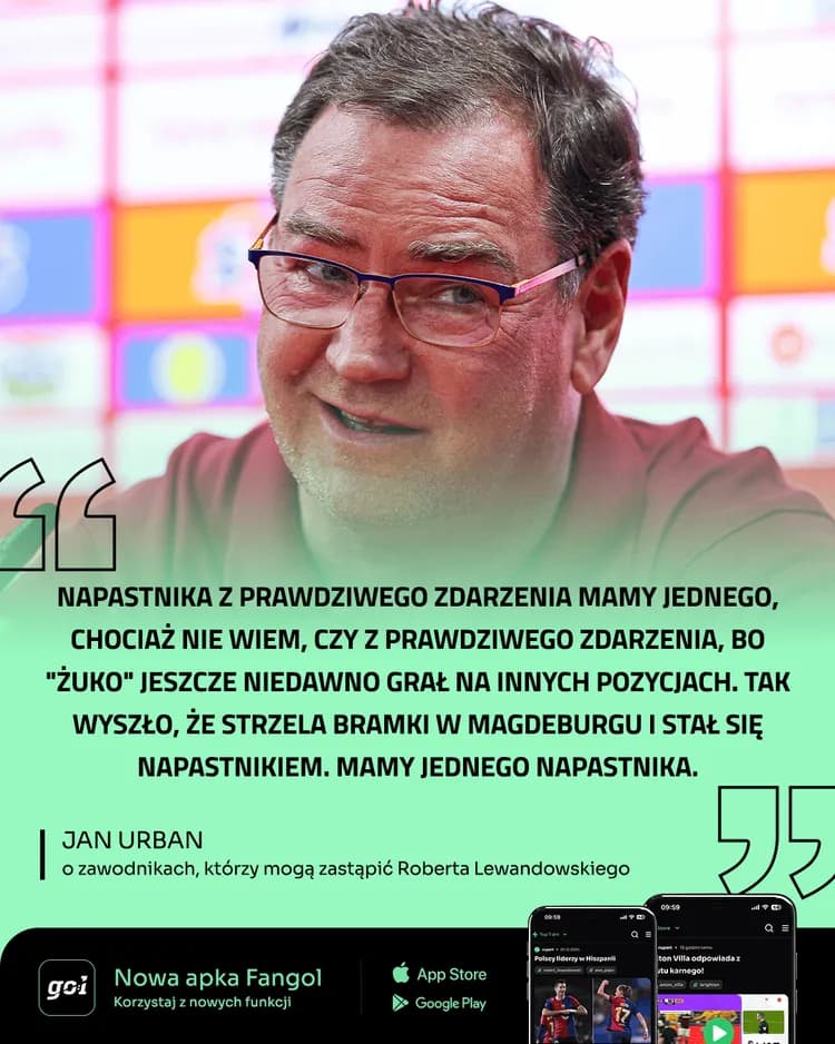 Jan Urban podsumował naszą sytuacje z napastnikami! 🇵🇱⚽