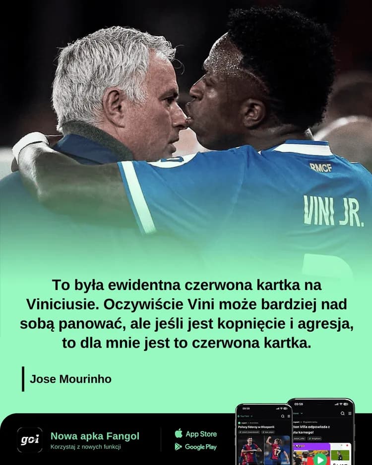 🔥Jose Mourinho o faulu na Viniciusie🔴