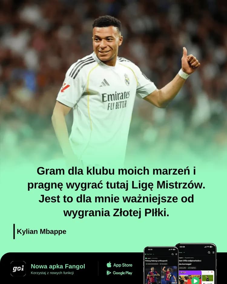 Kylian Mbappe z jasną deklaracją!