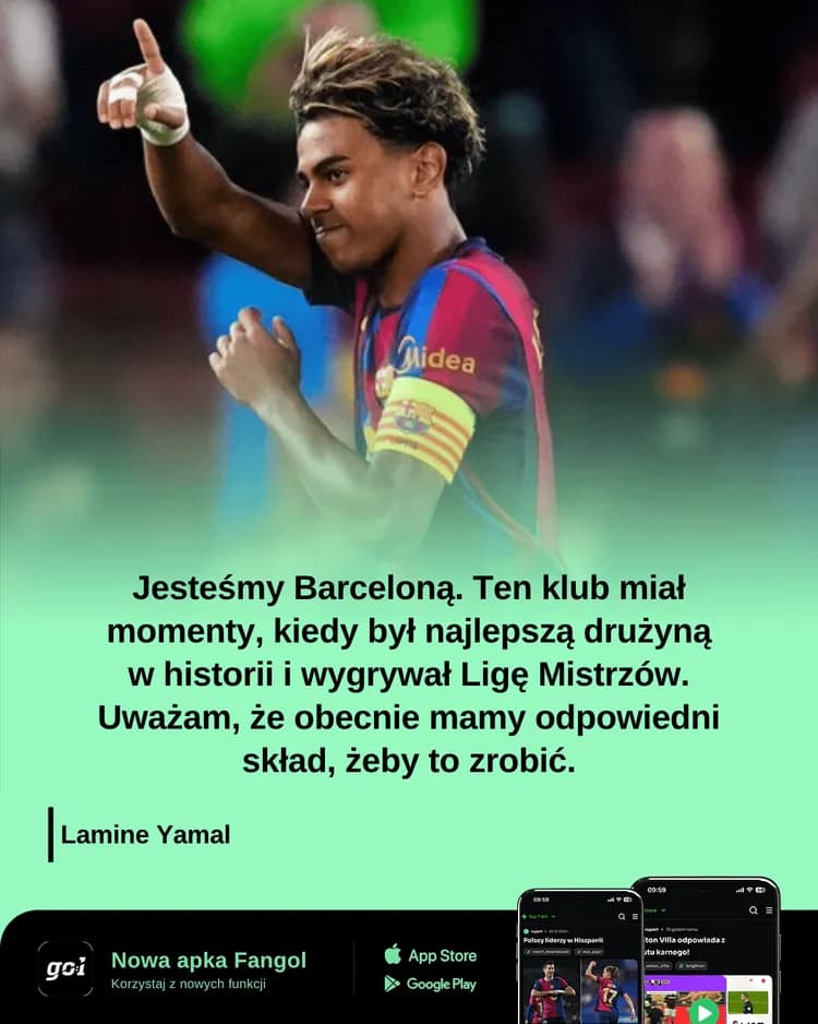 Lamine Yamal pewny swego!