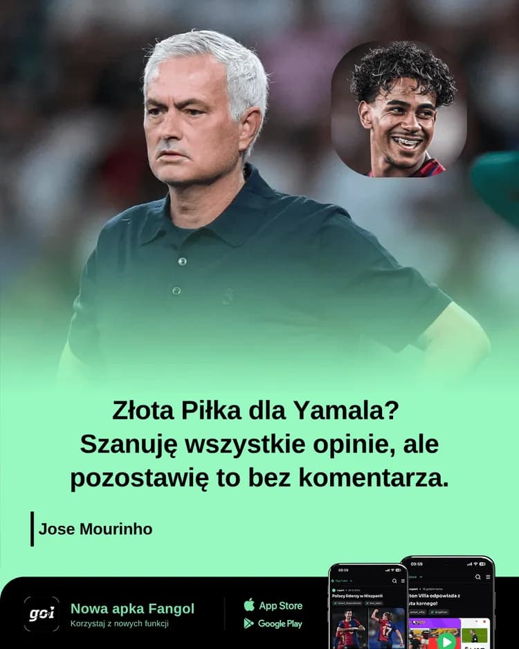 Jose Mourinho przedstawił swoje zdanie!