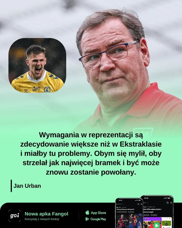 Jan Urban o braku powołania Karola Czubaka!