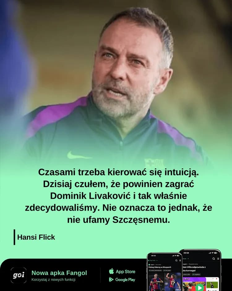 Hansi Flick o wyborze bramkarza!
