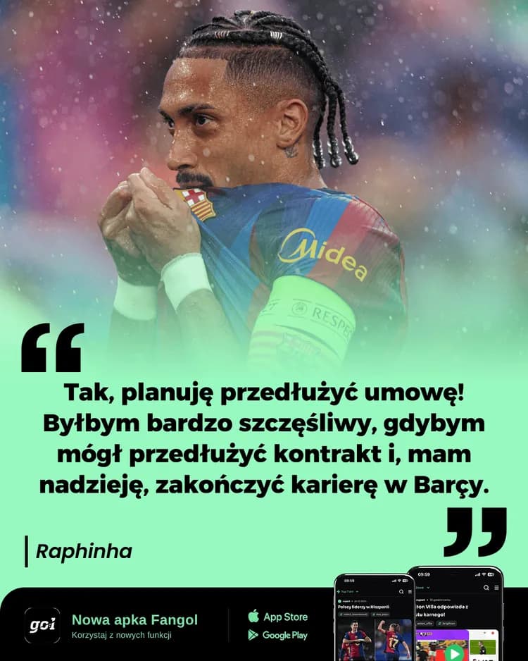 RAPHINHA mówi wprost o swojej przyszłości w Barcelonie❗