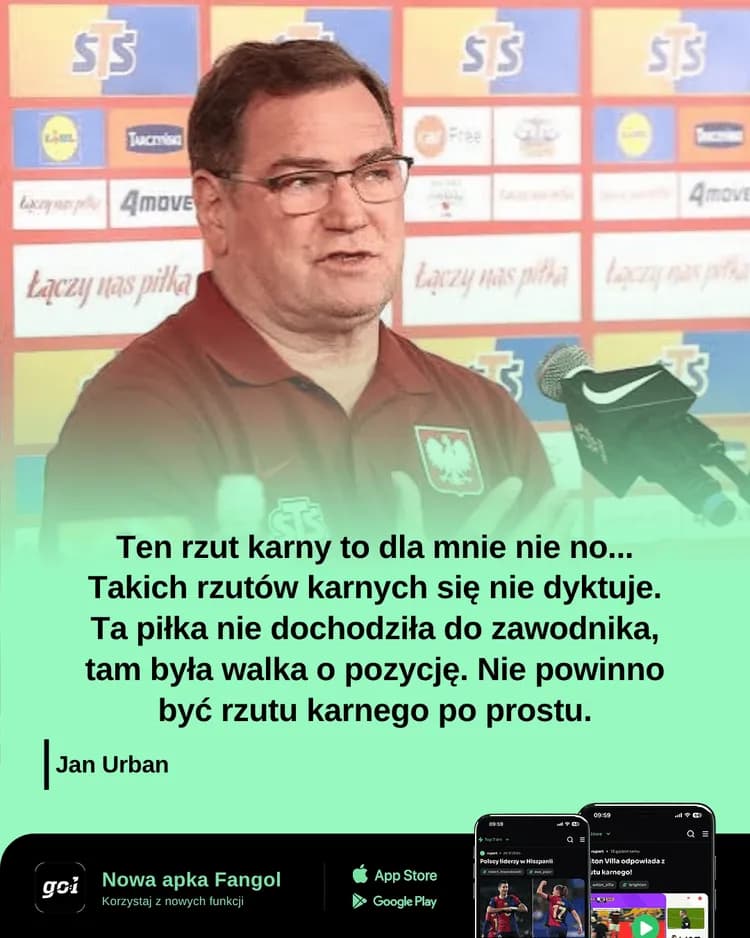Jan Urban o rzucie karnym!