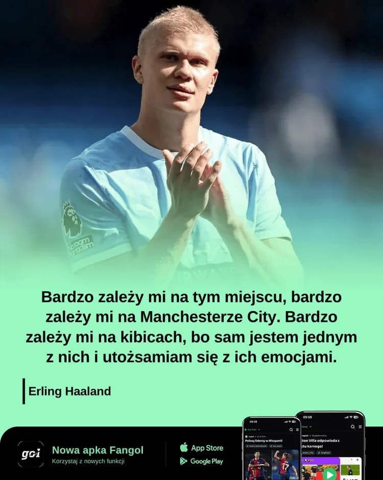 Haaland z ważnym przekazem do kibiców!