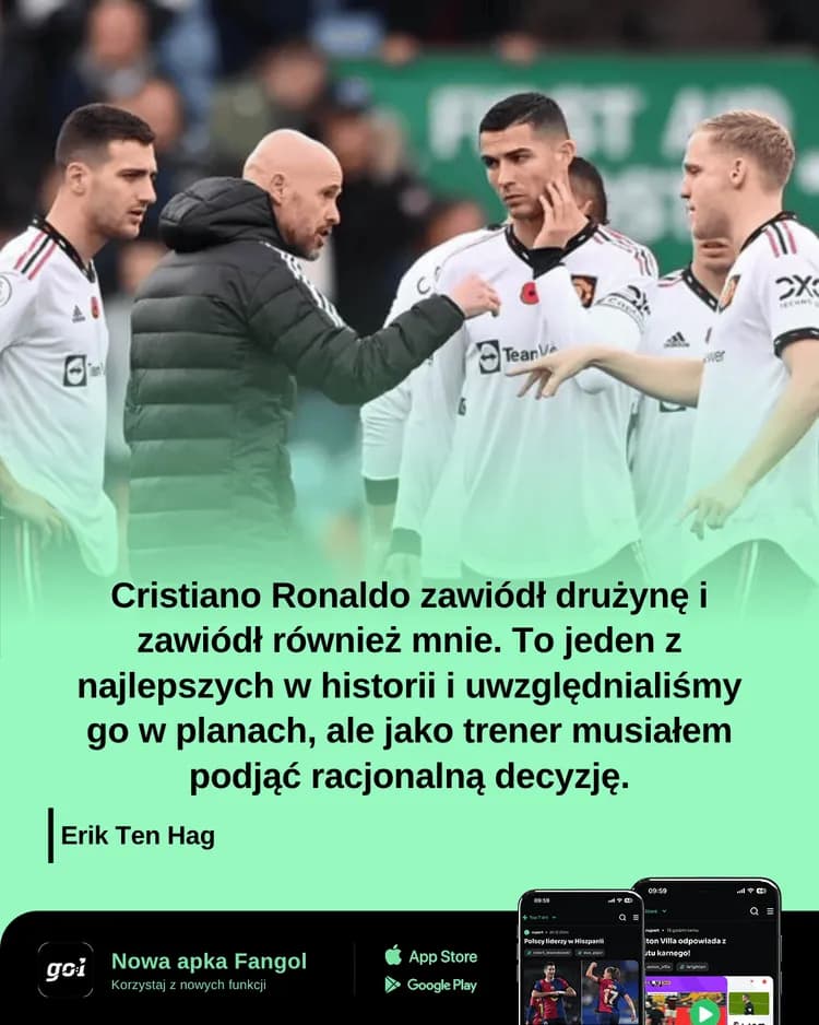 Erik ten Hag ostro o Cristiano Ronaldo!