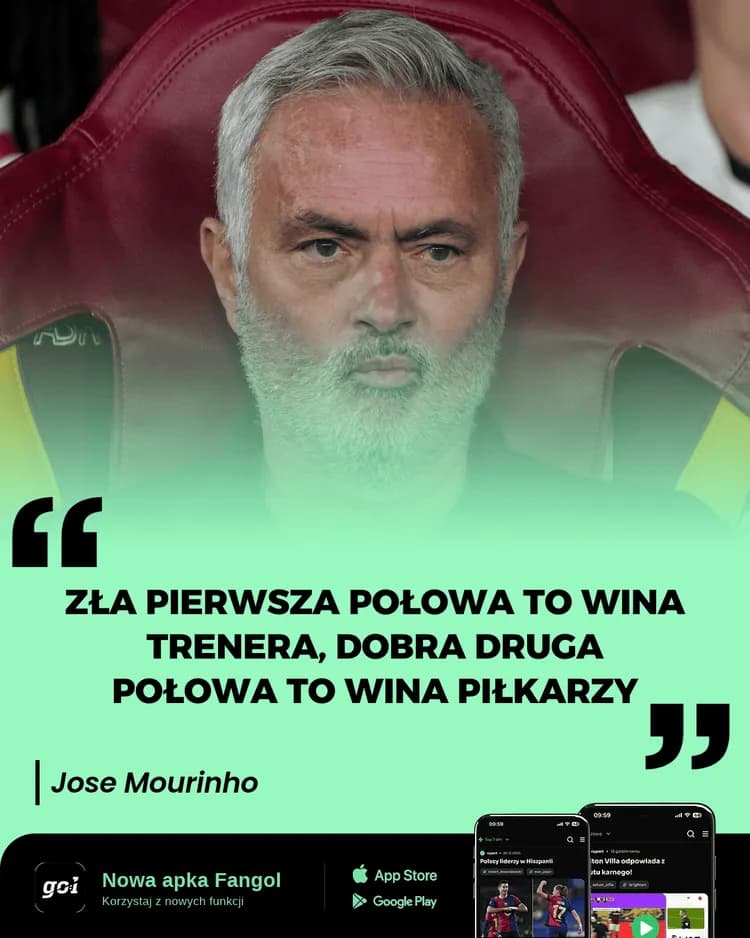 Mourinho w swoim stylu powiedział kto zawinił z Romą!