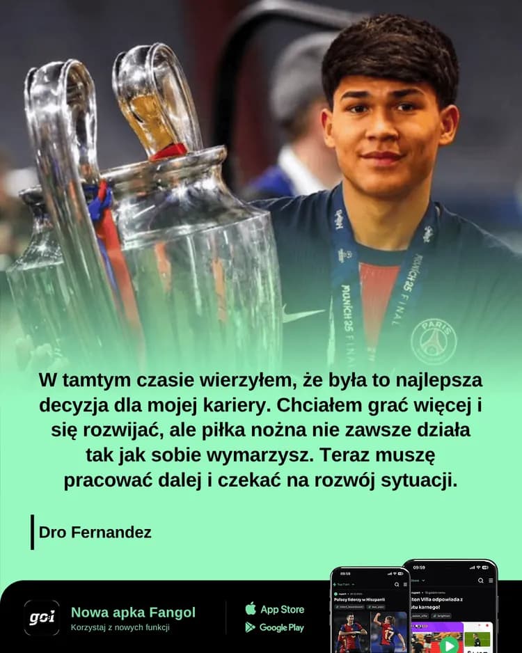 Dro Fernandez o transferze z Barcelony do PSG!