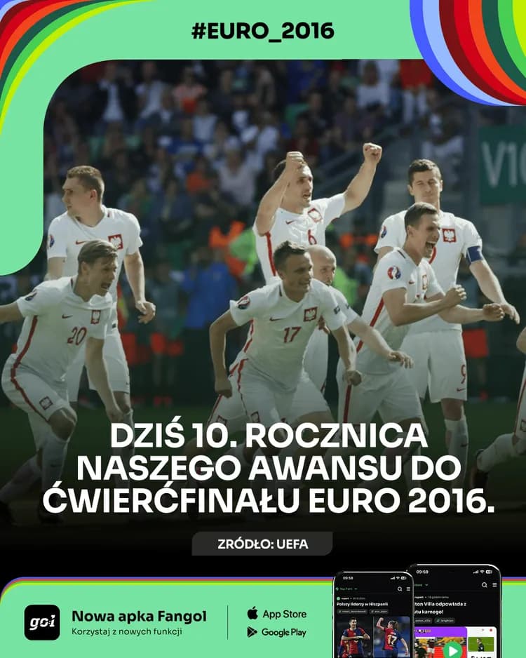 10 lat od historycznego awansu Polski do ćwierćfinału Euro!