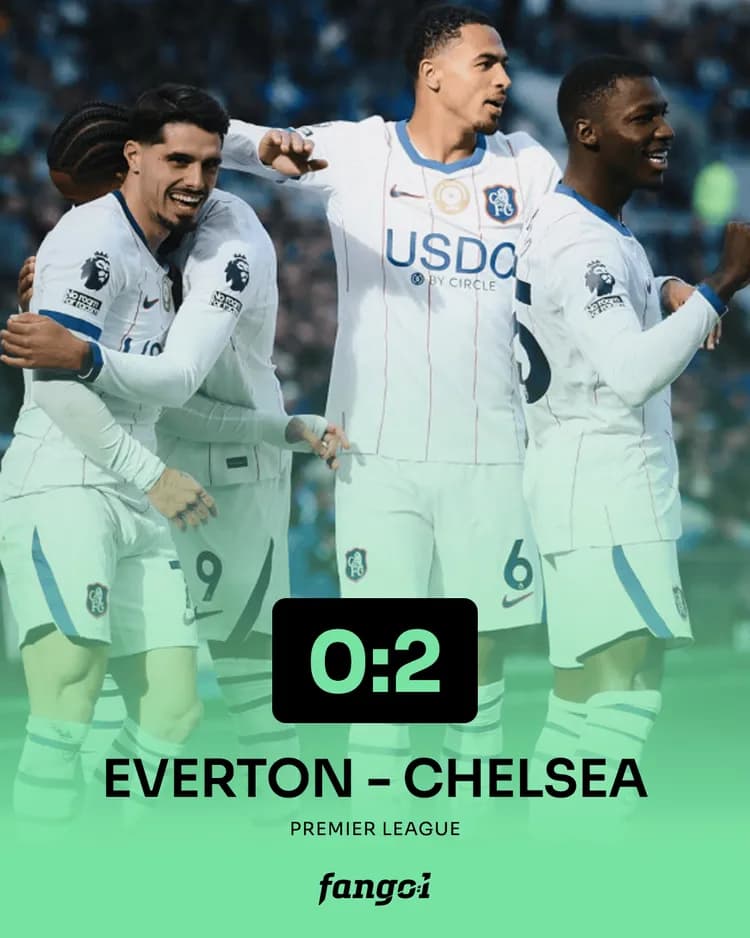 Zwycięstwo Chelsea z Evertonem!