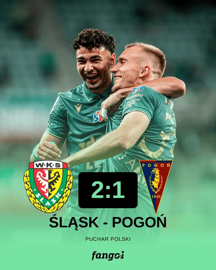 ŚLĄSK WROCŁAW GRA DALEJ✅