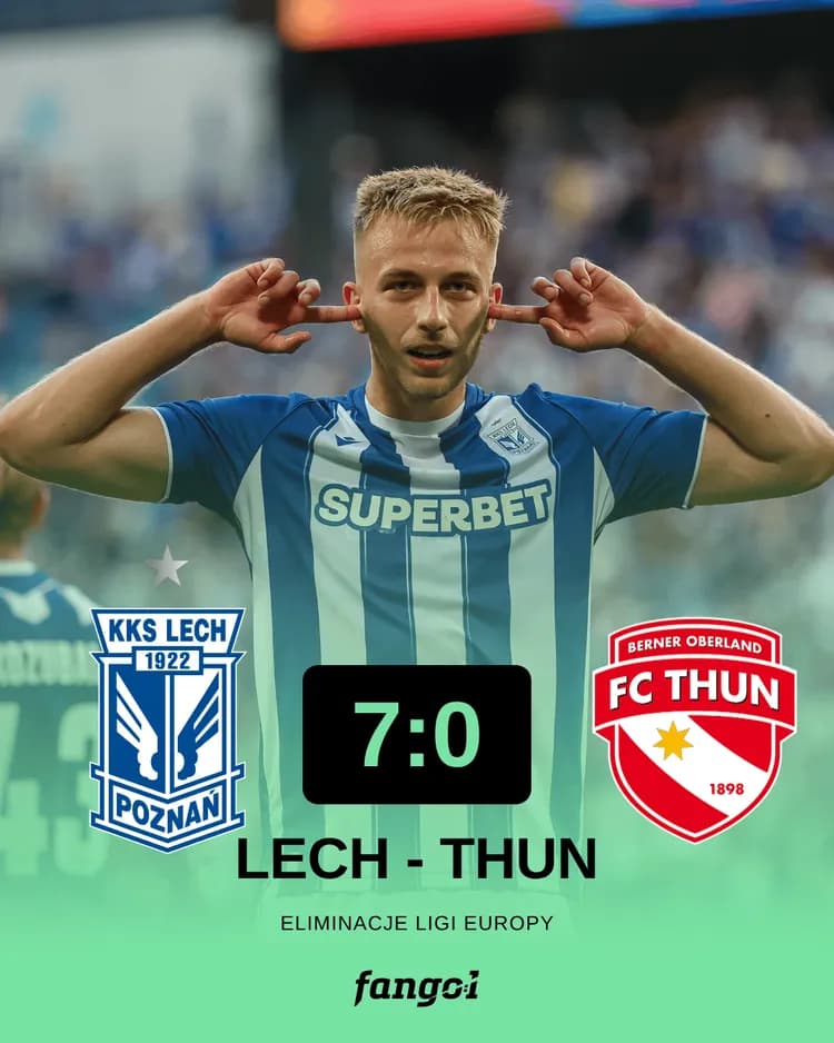 LECH POZNAŃ przechodzi do historii👏