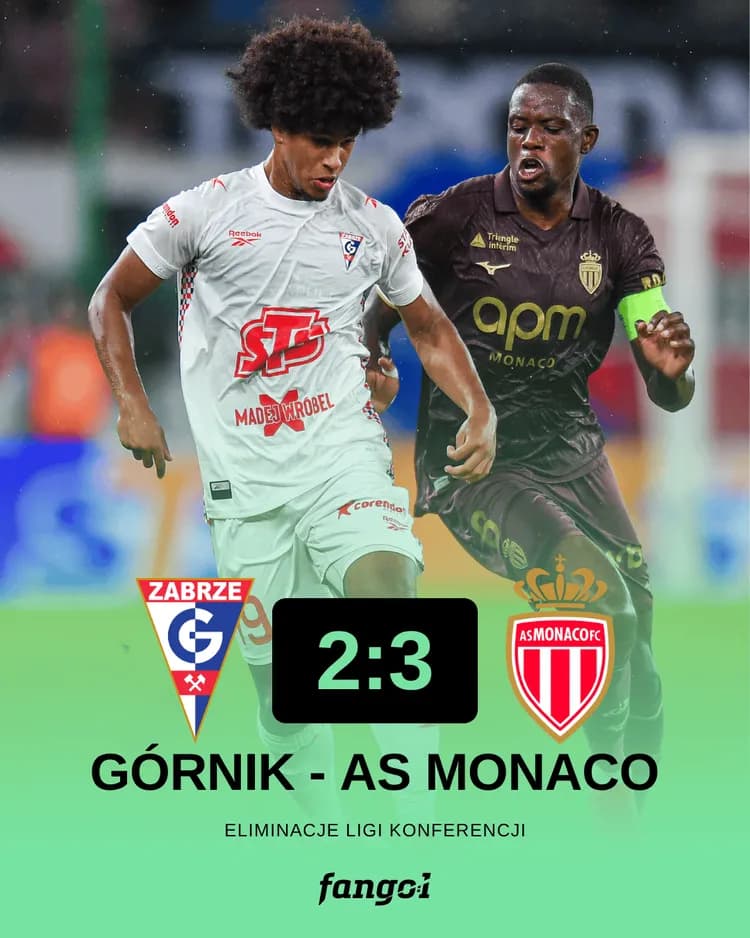 🚨GÓRNIK przegrywa z MONACO❌