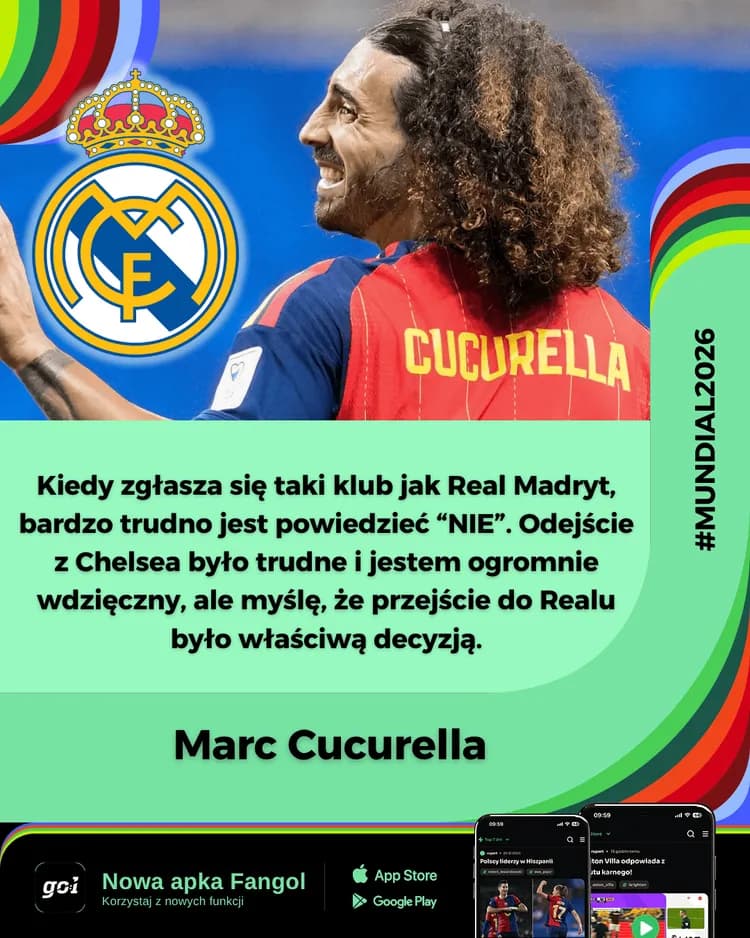 Marc CUCURELLA odpowiada o przenosinach z Chelsea do REALU MADRYT!