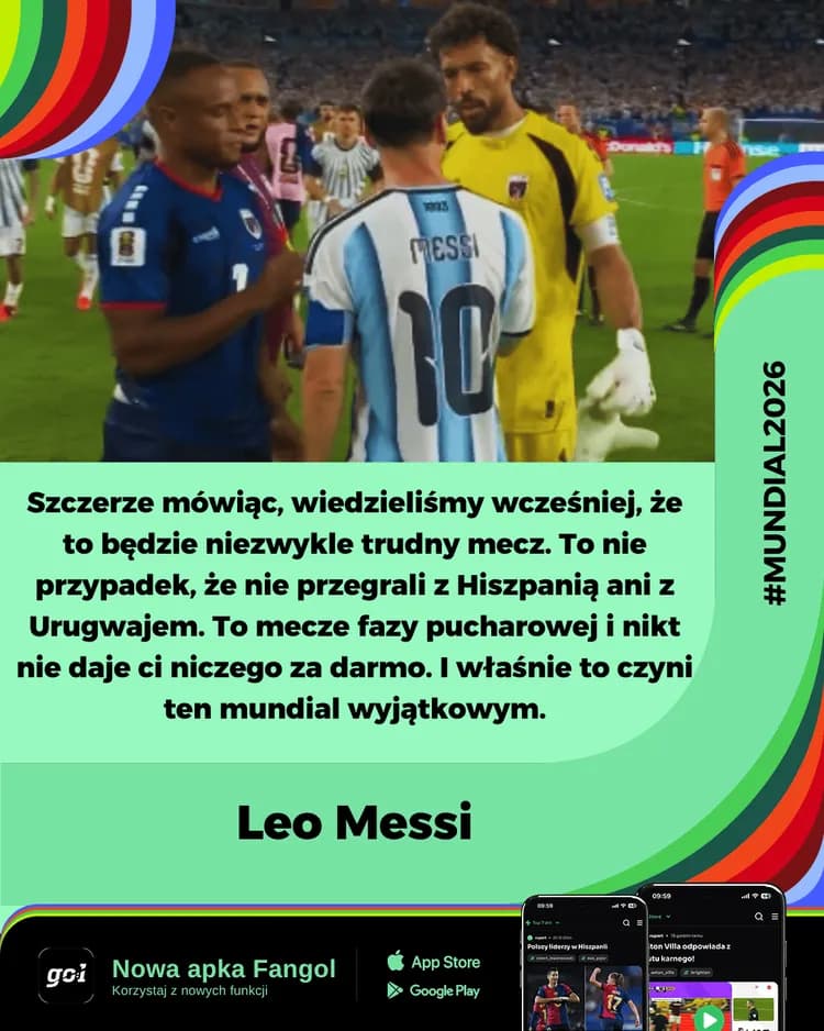 Tak Leo MESSI wypowiedział się po meczu z Republiką Zielonego przylądka❗️