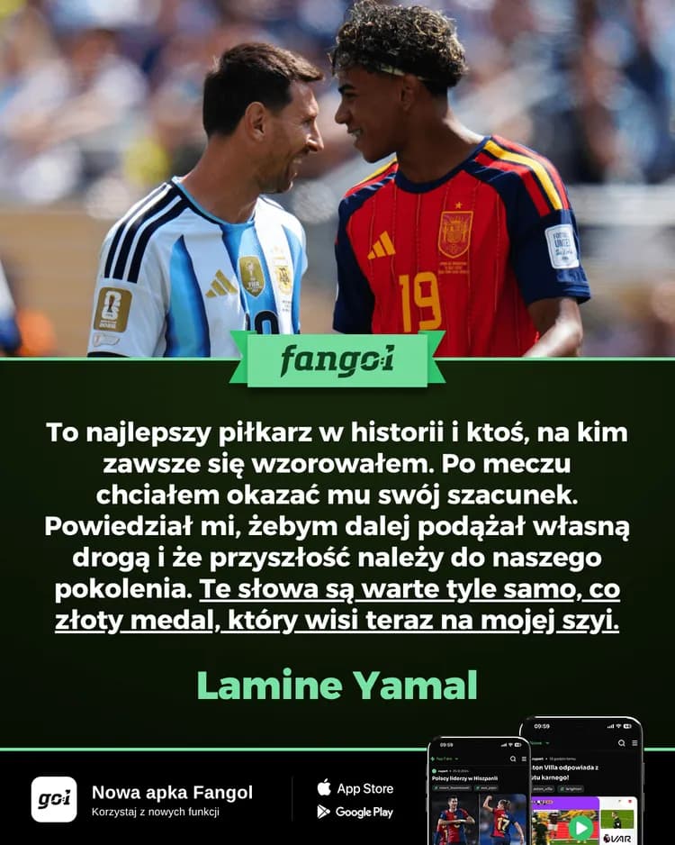 Lamine YAMAL zdradził co powiedział mu MESSI po finale❗️