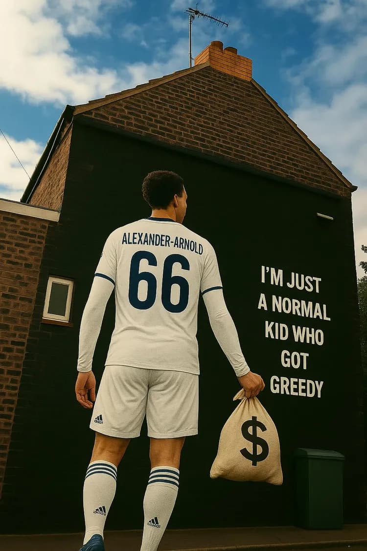 Nowy mural w pobliżu Anfield XD