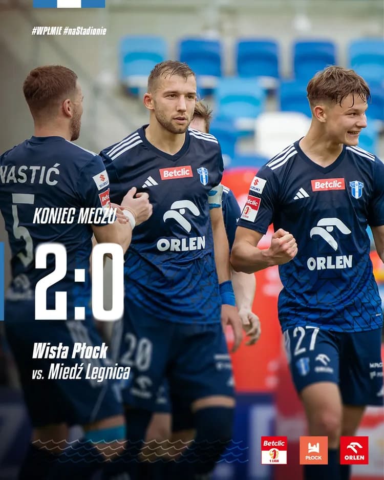 WISŁA PŁOCK W EKSTRAKLASIE!