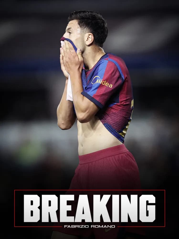 Piłkarz FC Barcelony zerwał więzadła. Wypada na 6-7 miesięcy