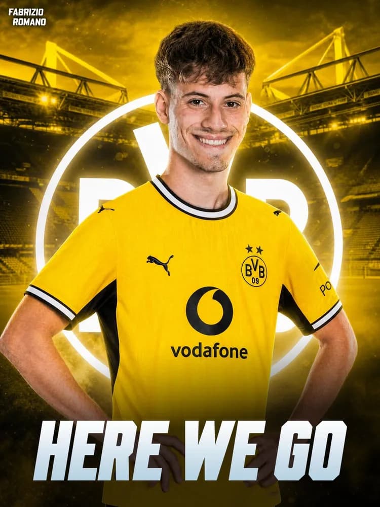 HERE WE GO w Borussi Dortmund!