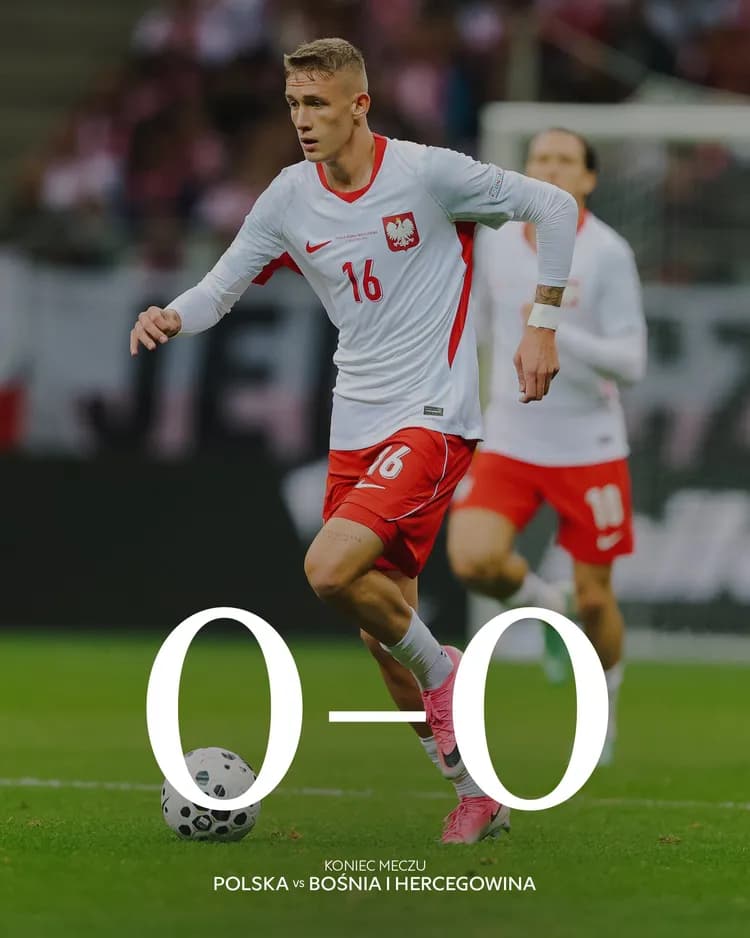 Bezbramkowy remis w meczu Polski z Bośnią i Hercegowiną!