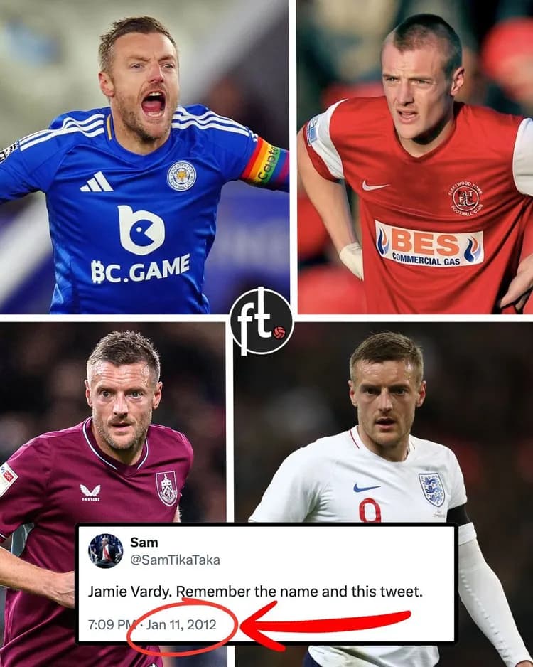 Przewidział sukces Jamiego Vardy'ego!