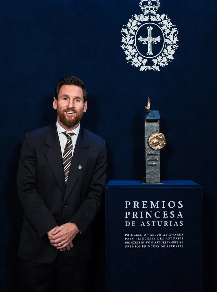 Messi ze specjalnym wyróżnieniem!