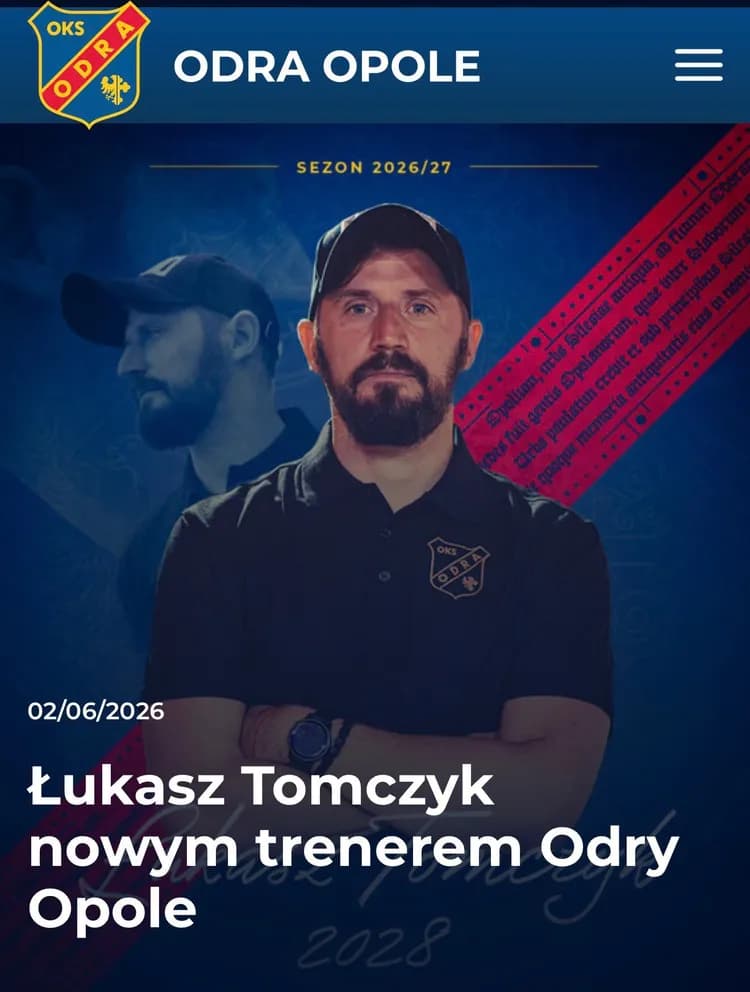 Łukasz Tomczyk wraca do 1. ligi po nieudanej przygodzie w Rakowie