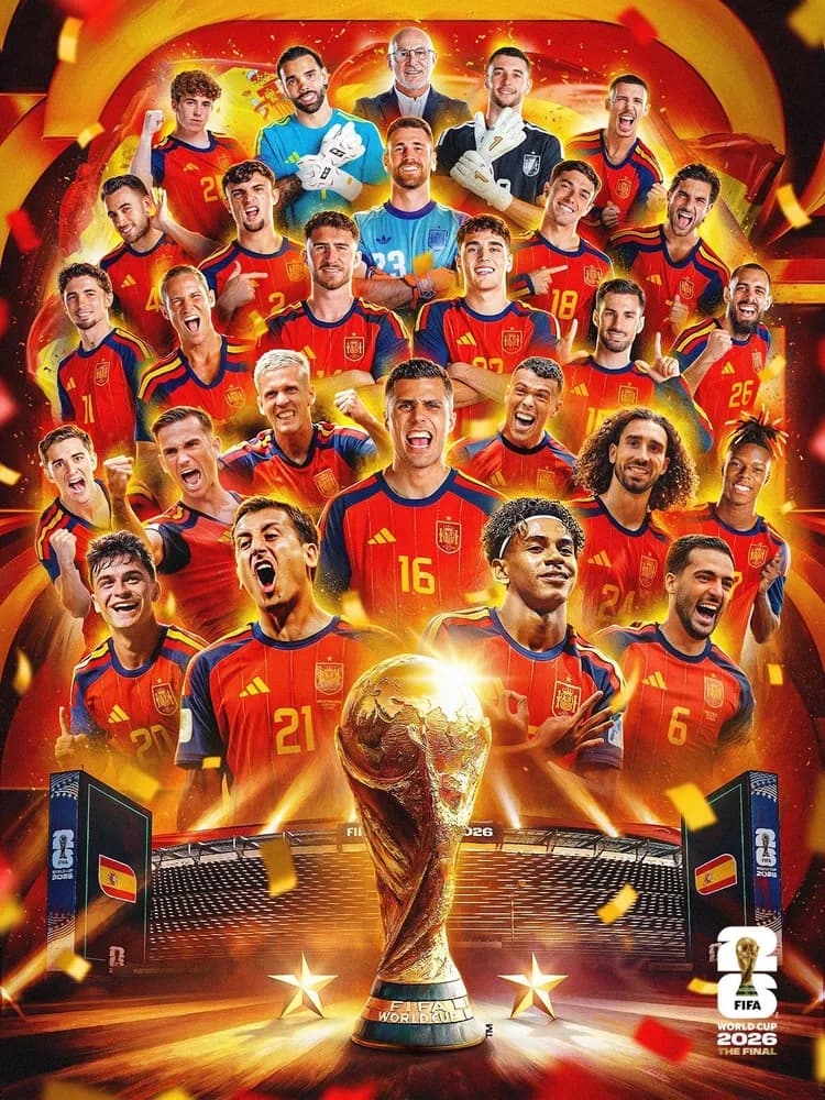 HISZPANIA MISTRZEM ŚWIATA! 🏆