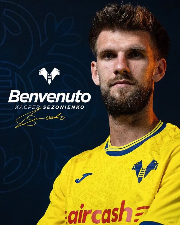 Kacper Sezonienko spróbuje swoich sił w Serie B!