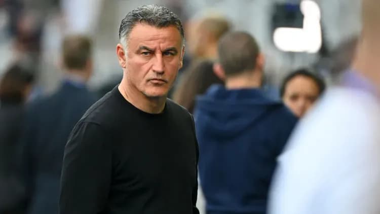Christophe Galtier wyrzucony z boiska za obraźliwy gest