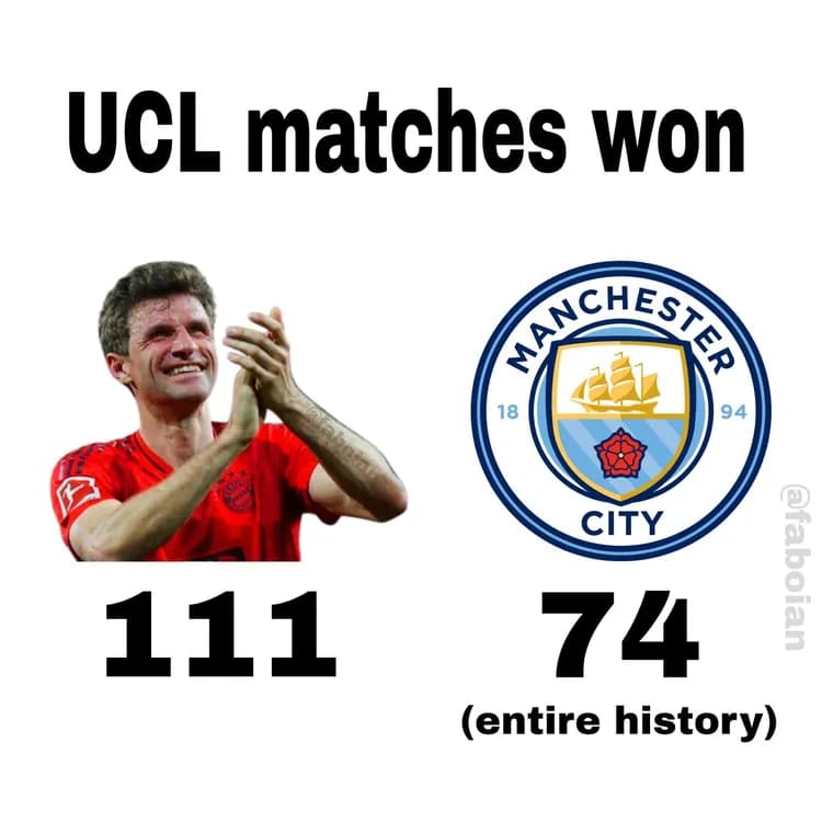 Thomas Müller > Manchester City