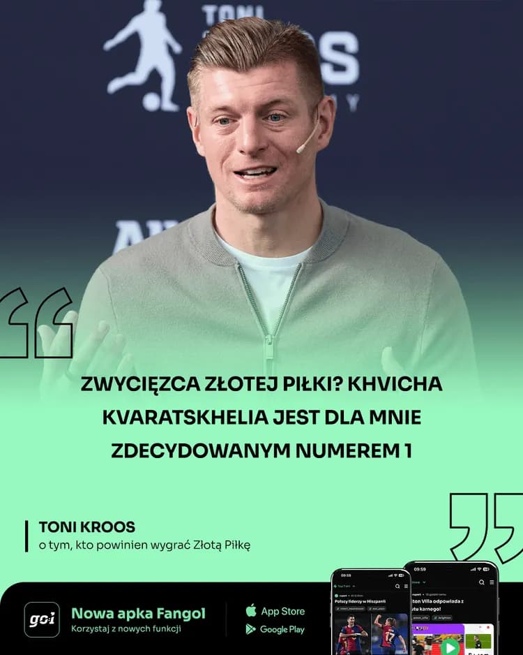 Toni Kroos ma swojego faworyta do Złotej Piłki! CIEKAWY TYP