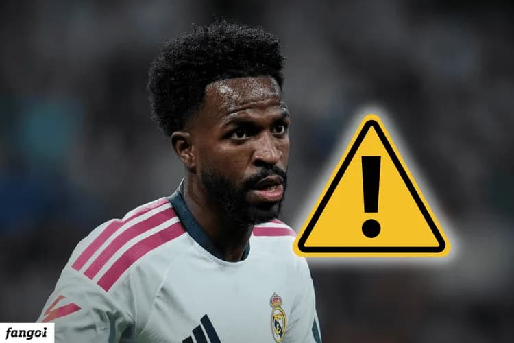 Vinicius srogo ukarany za czerwoną kartkę z Villarrealem❗