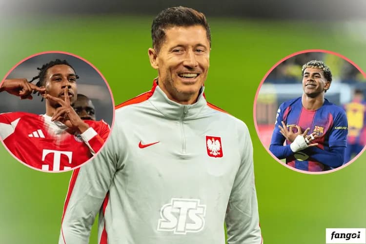 Lewandowski ocenił Yamala i Olise!