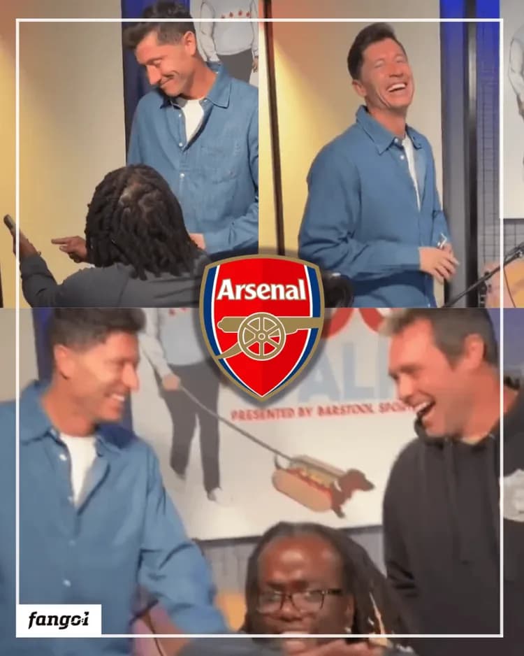 Lewy wbił szpileczkę w Arsenal 😅