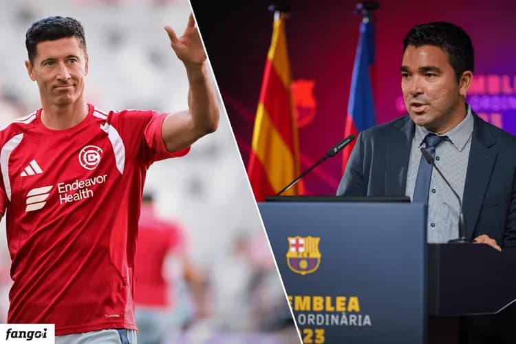 Deco: "Znalezienie kogoś takiego jak Lewandowski może być skomplikowane"