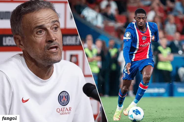 Luis ENRIQUE wściekły! Tak skomentował występ DEMBELE