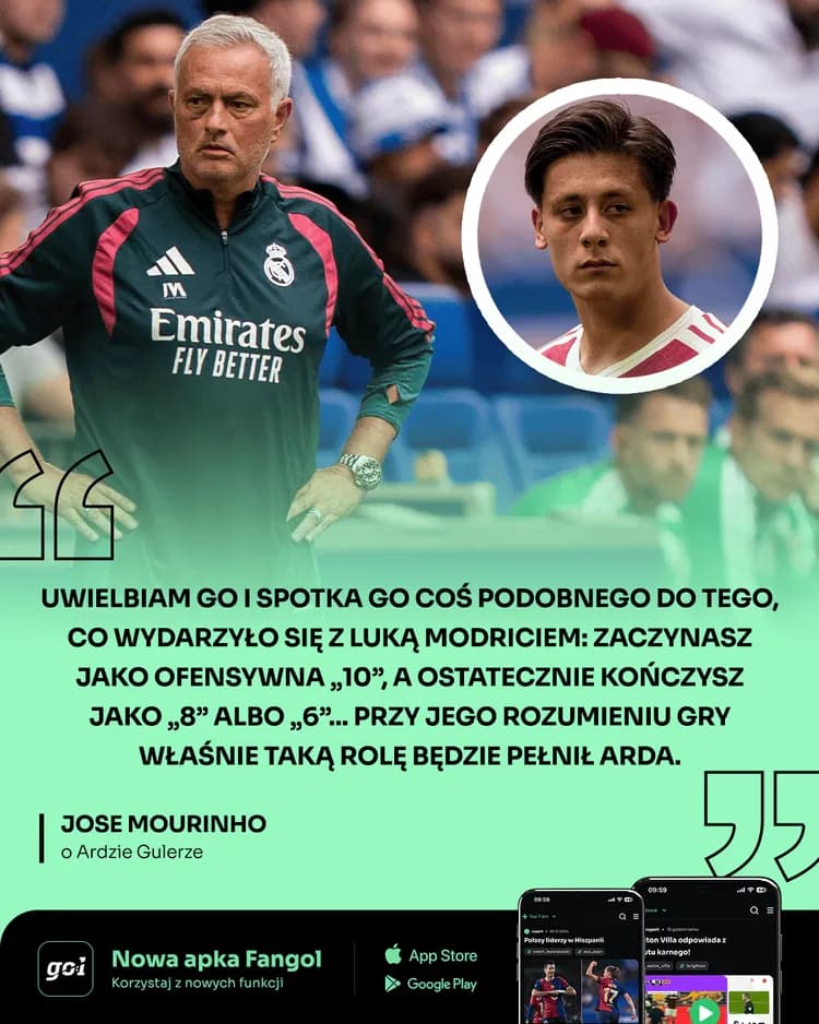 Arda Guler to NOWY Luka Modrić? Mourinho nie ma wątpliwości!