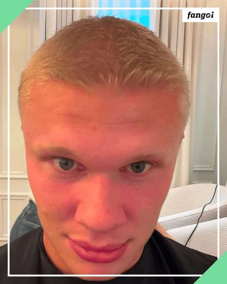 ✂️Erling Haaland pochwalił się nową fryzurą 🤯