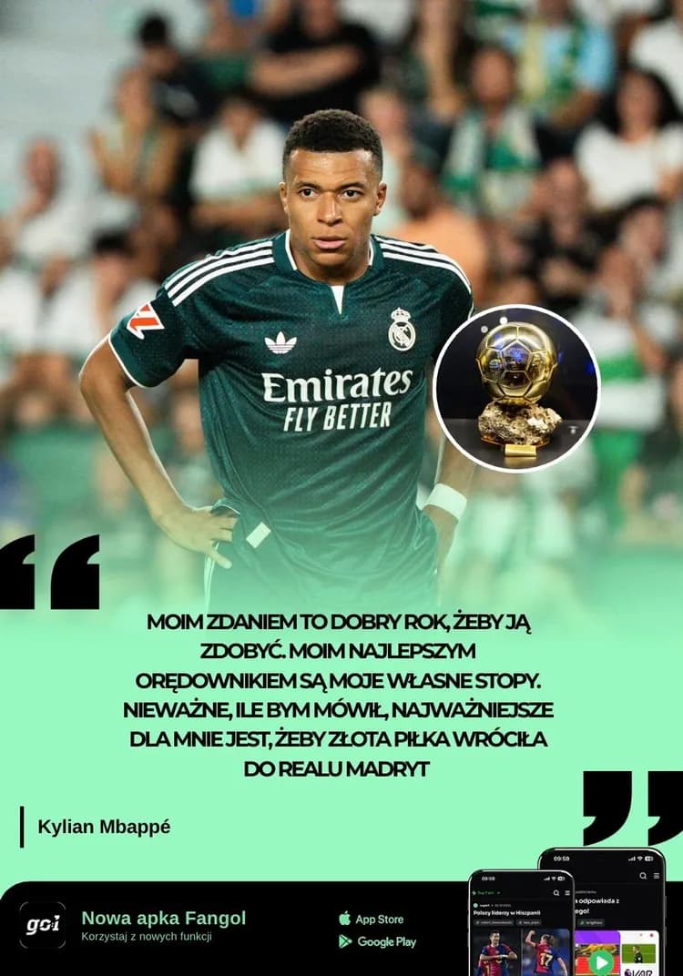 Kylian obstaje przy swoim w rozmowie z AS-em