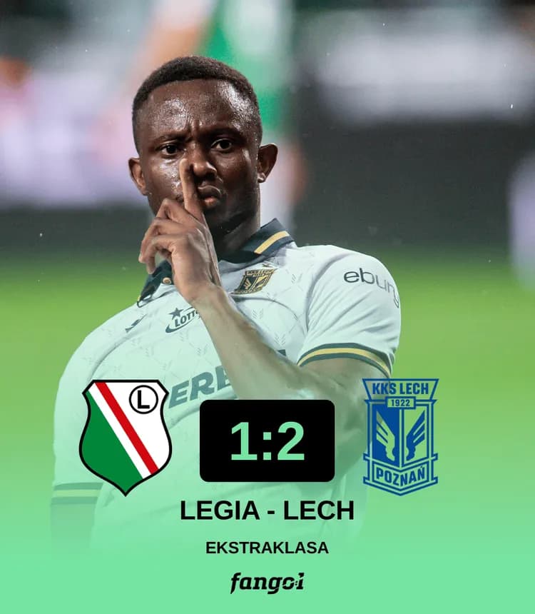 LEGIA PRZEGRYWA U SIEBIE! 