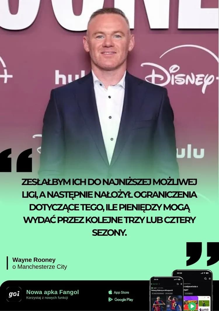 Rooney bez litości dla Manchesteru City!