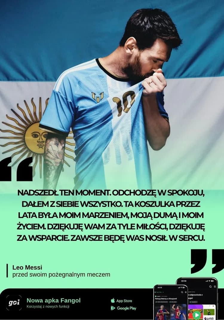 To już dziś w nocy! 🇦🇷💔
